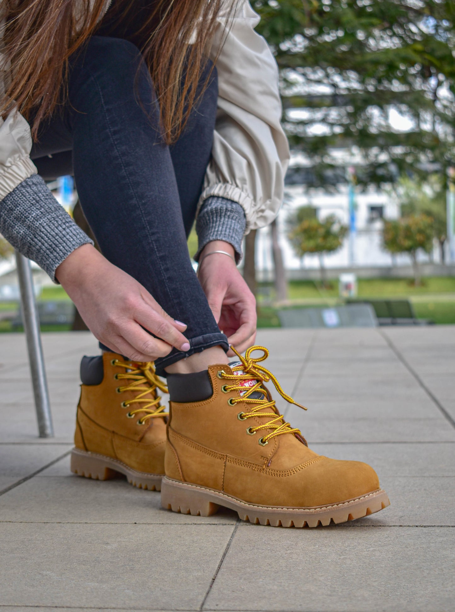 Bota Industrial Mujer Estilo 142